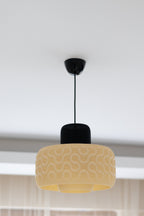 Modern Dalga Desenli 3D Tasarım Avize – E27 Duy Uyumlu, Şık Dekoratif Tavan Aydınlatma