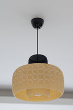 Modern Dalga Desenli 3D Tasarım Avize – E27 Duy Uyumlu, Şık Dekoratif Tavan Aydınlatma