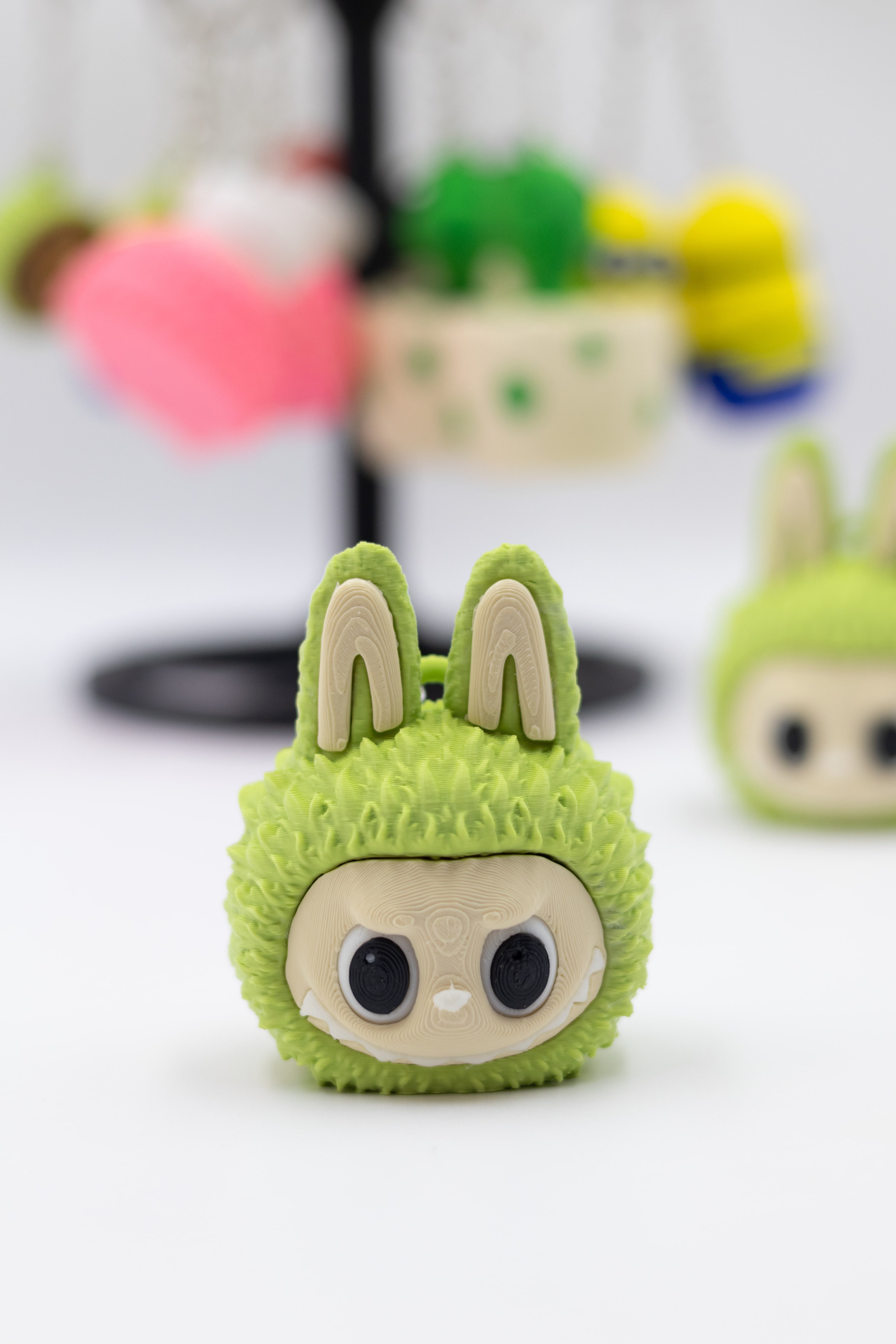 3D Baskı Labubu Anahtarlık – Sevimli Figür Tasarım