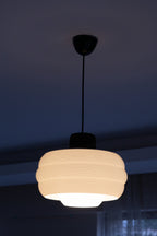 Modern Spiral Tasarım Avize – E27 Duylu – Minimal Beyaz Tavan Aydınlatması