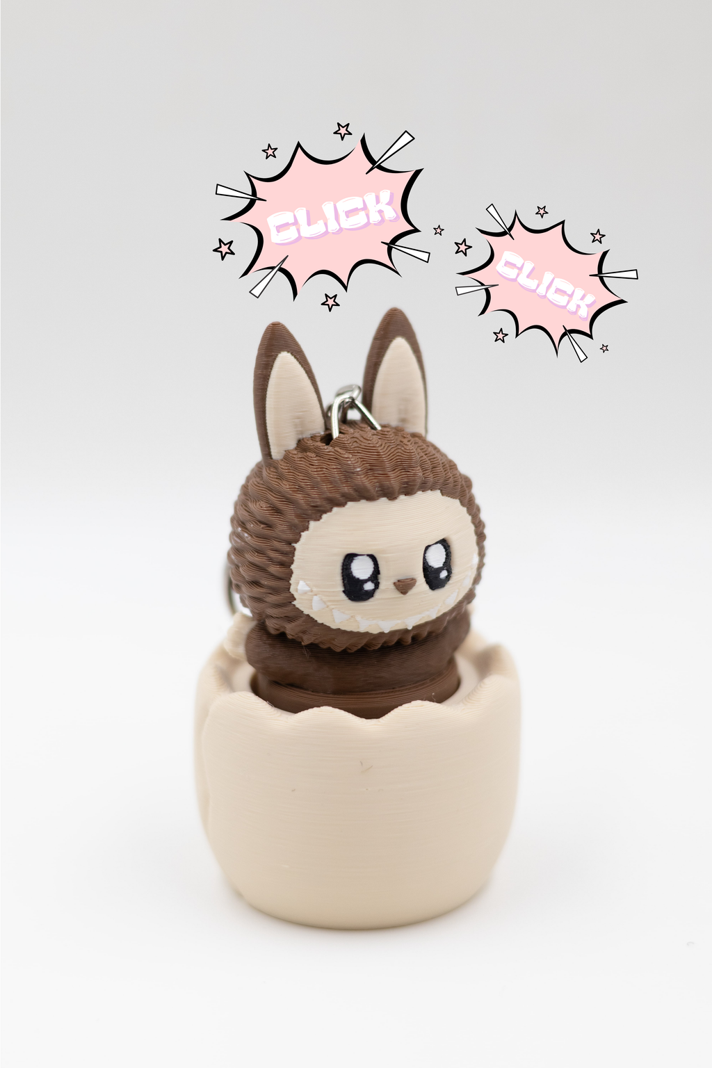 Labubu Clicker Anahtarlık