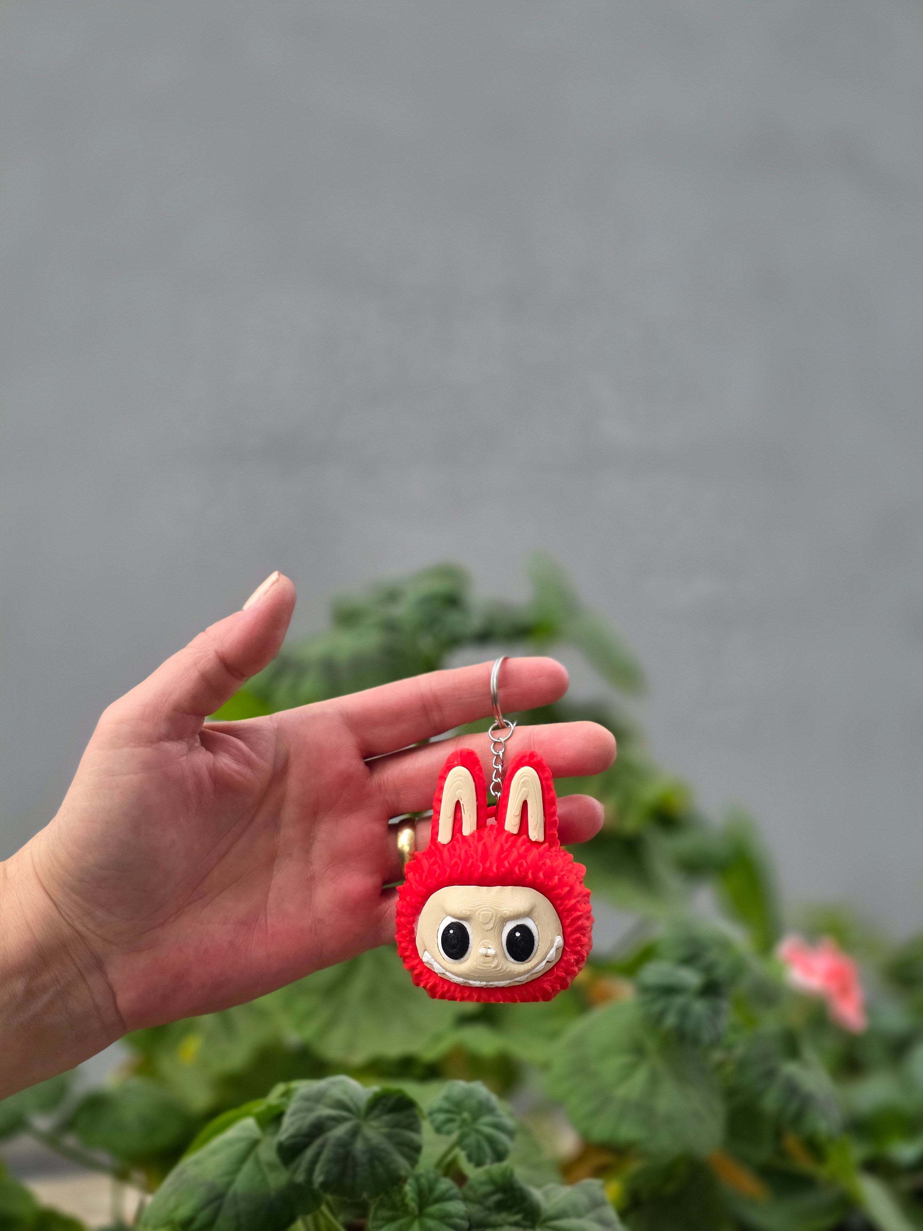 3D Baskı Labubu Anahtarlık – Sevimli Figür Tasarım