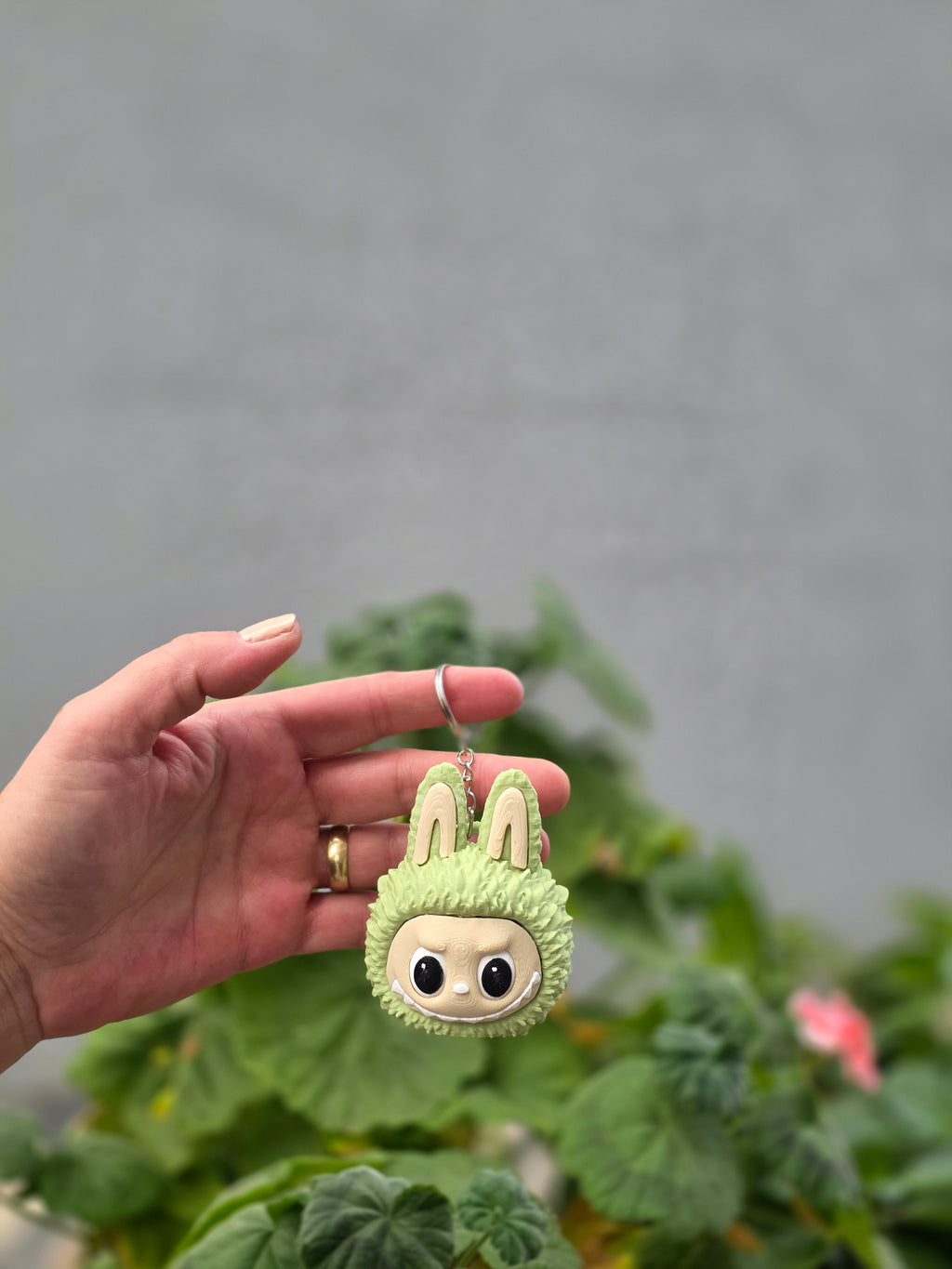 3D Baskı Labubu Anahtarlık – Sevimli Figür Tasarım