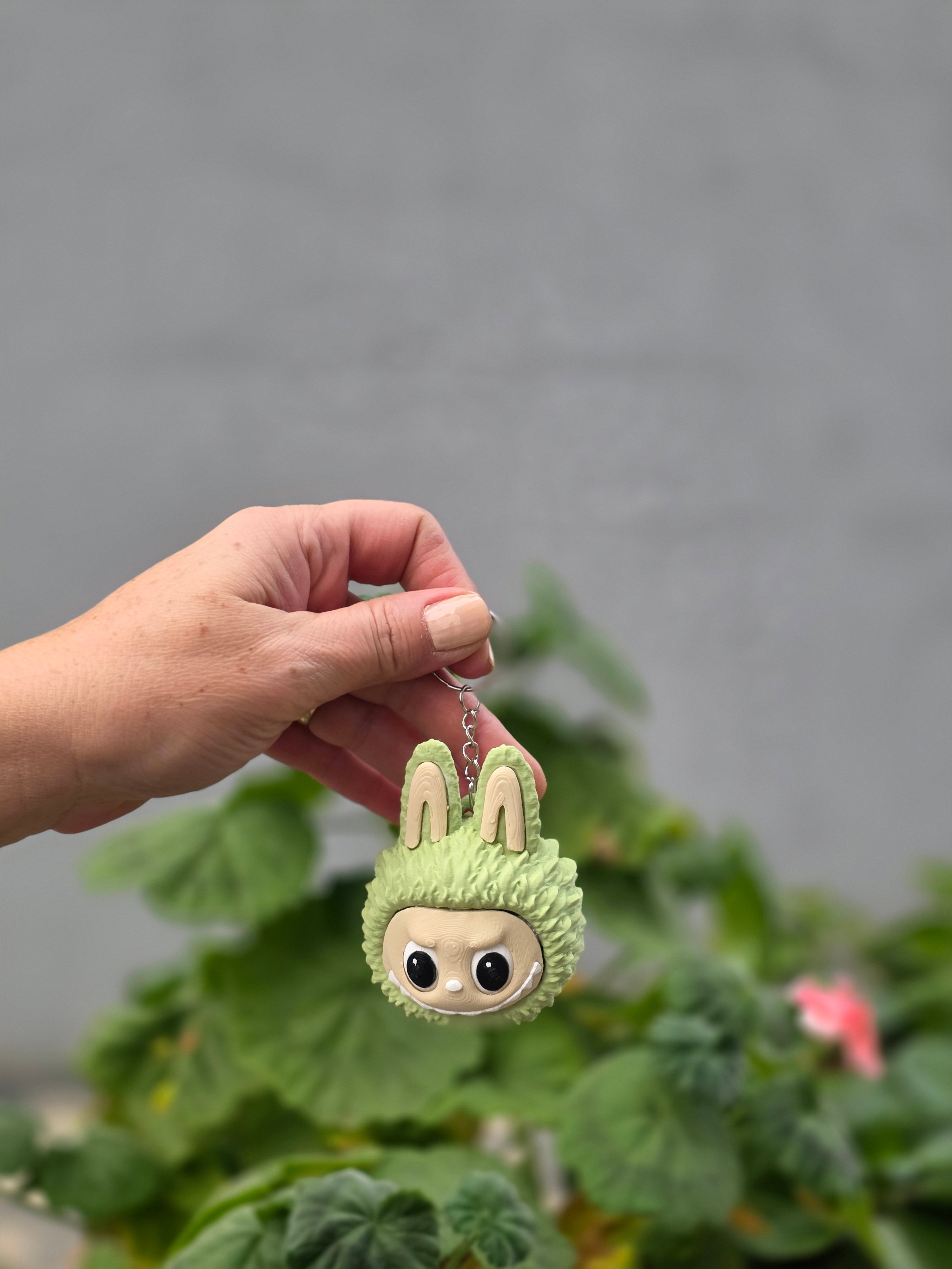 3D Baskı Labubu Anahtarlık – Sevimli Figür Tasarım