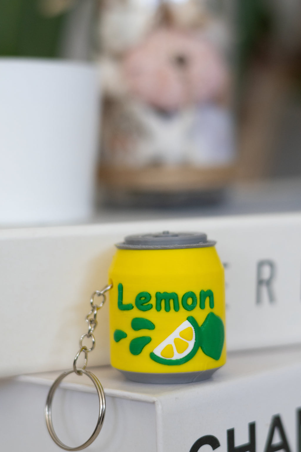 Lemon Soda Clicker Anahtarlık – Stres Giderici