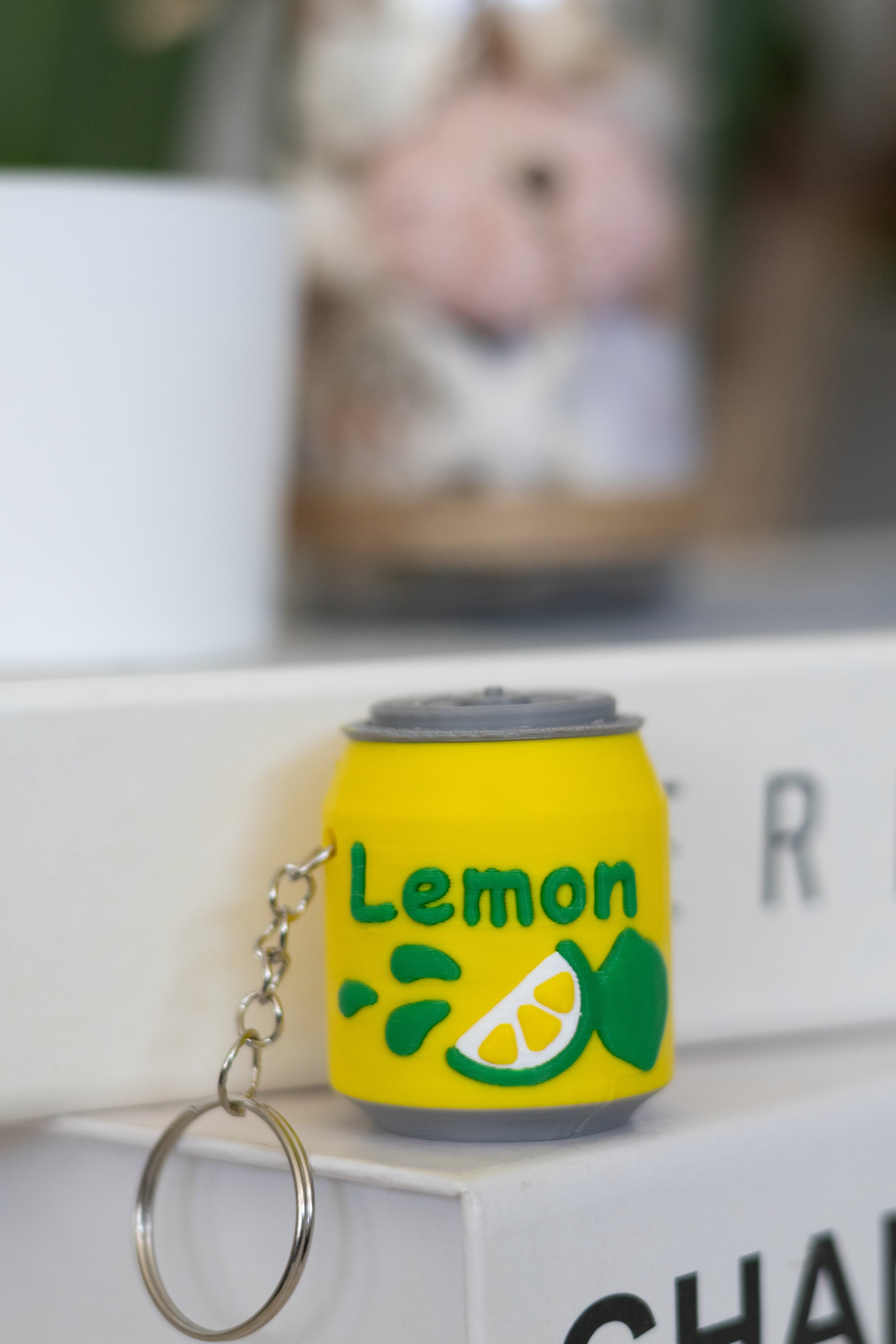 Lemon Soda Clicker Anahtarlık – Stres Giderici