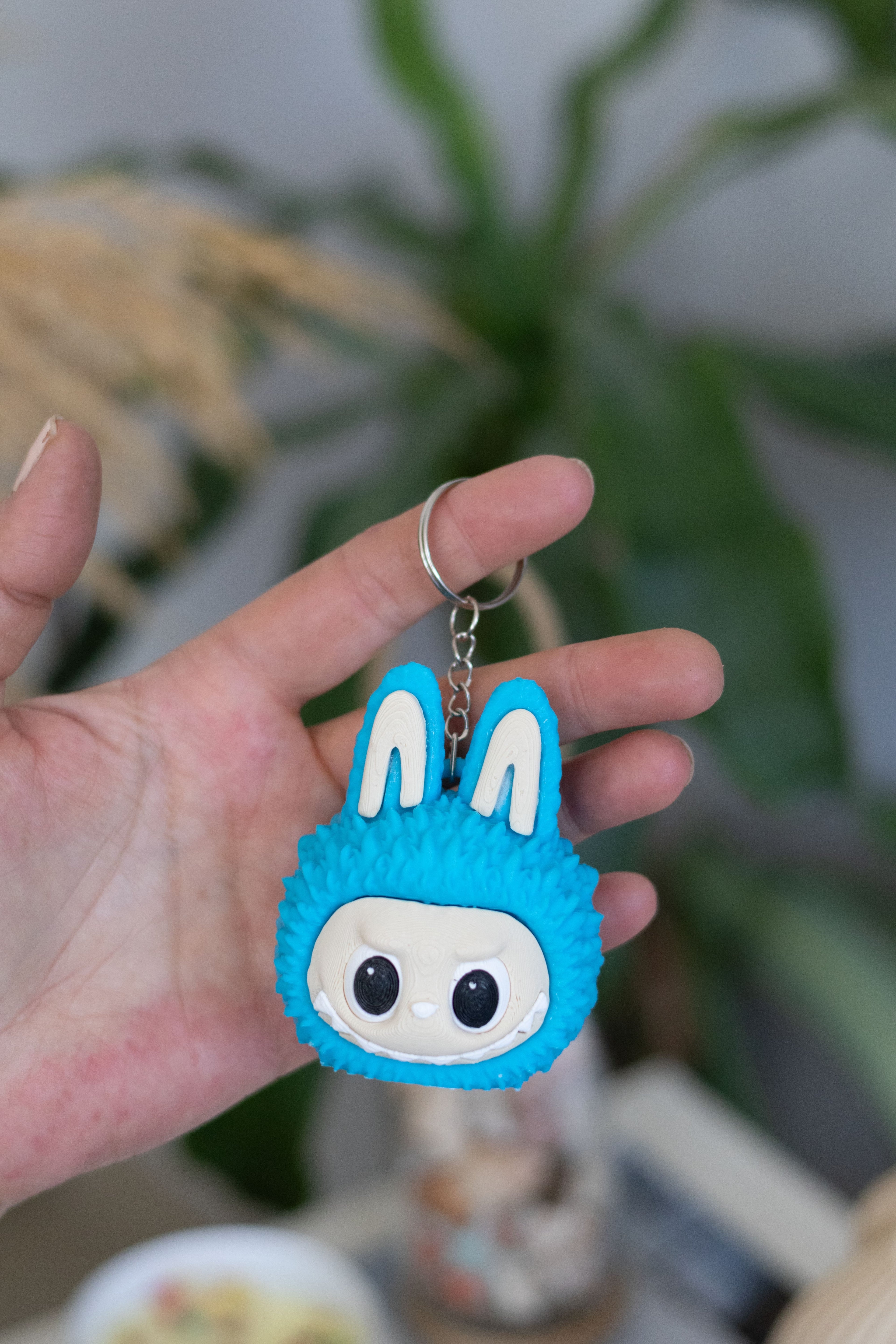 3D Baskı Labubu Anahtarlık – Sevimli Figür Tasarım